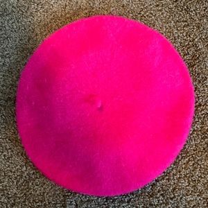 Vibrant Pink French Beret